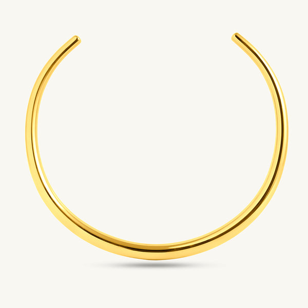 Stylish Gold Choker Necklace