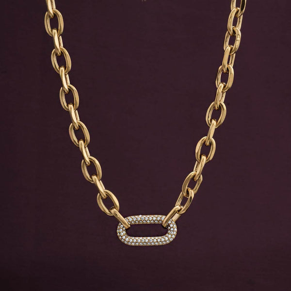 Sparkle Link Chain Necklace