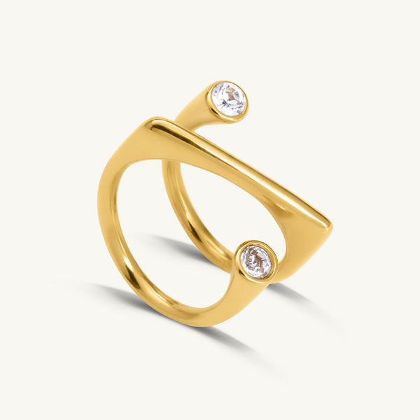 Stone Helen Gold Ring