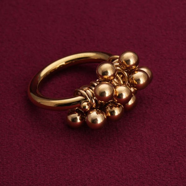 Gold Beads Harmony Ring