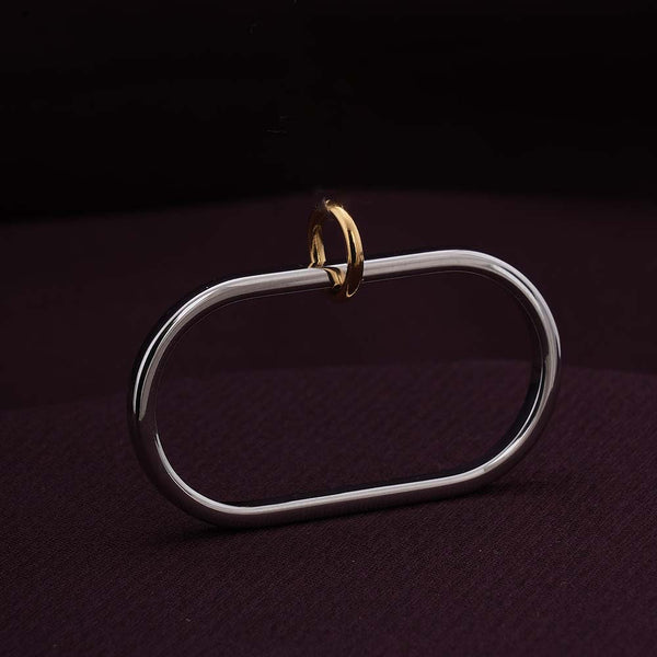 Oval Wire Two Finger Ring