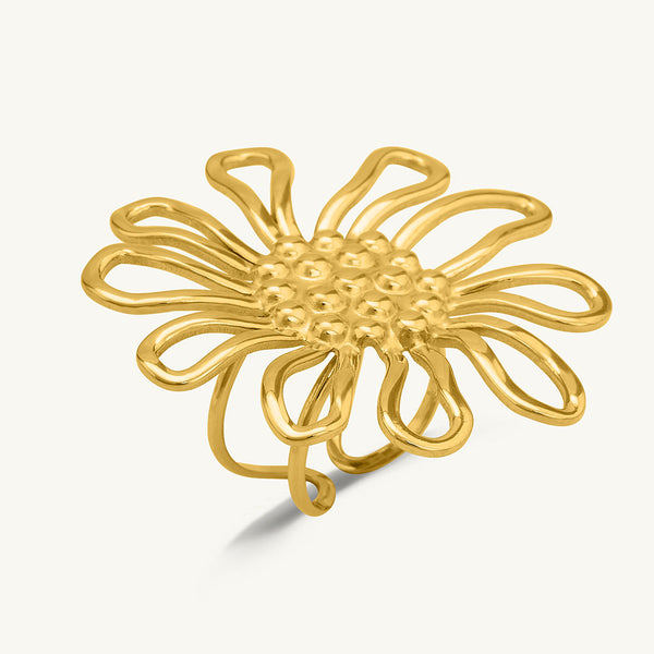 Flower Statement Ring