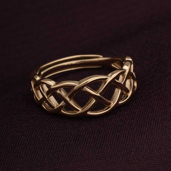 Interlocking Gold Ring