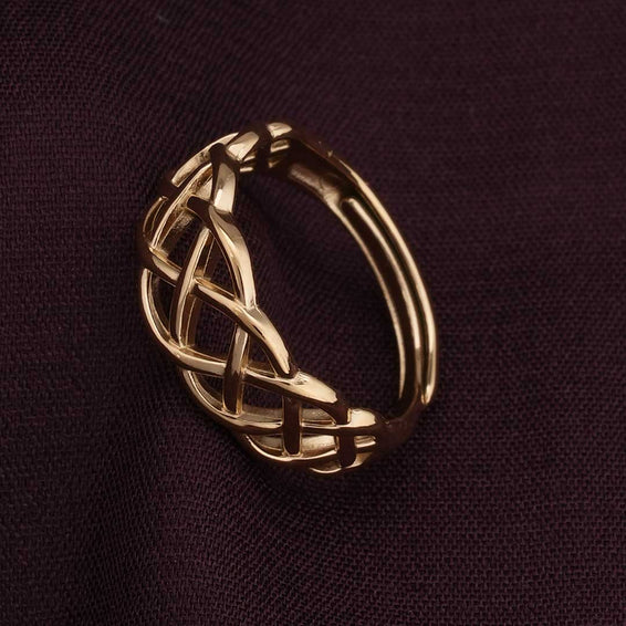 Interlocking Gold Ring