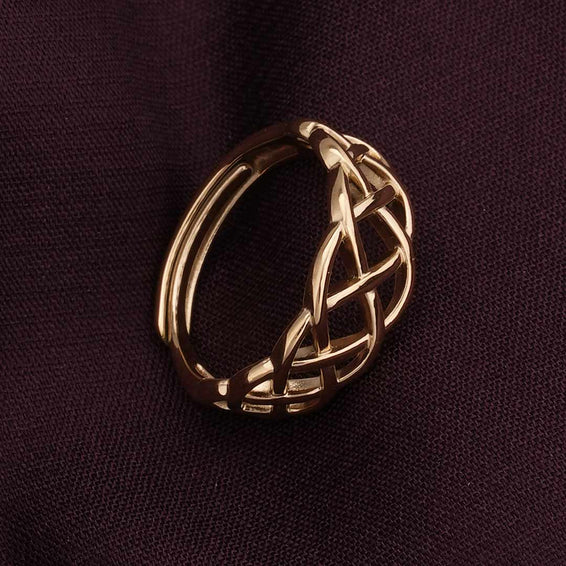 Interlocking Gold Ring