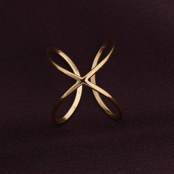 Irregular Cuff Gold Ring