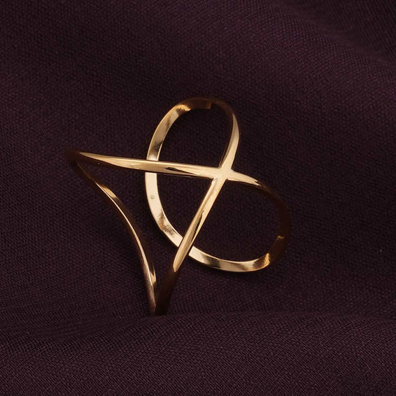 Irregular Cuff Gold Ring