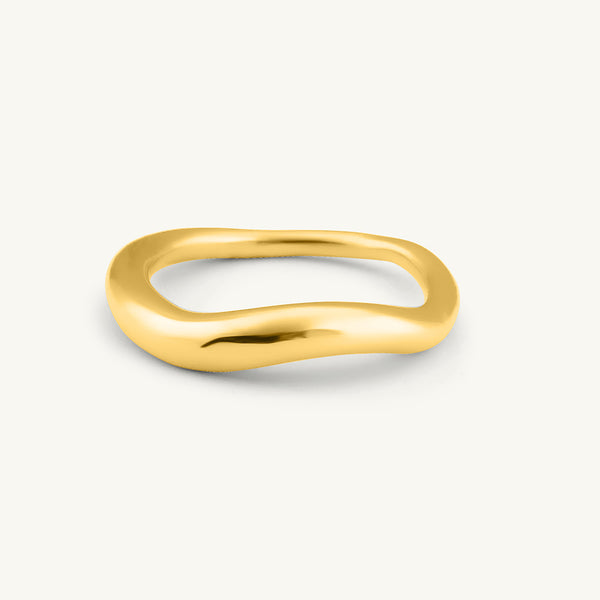 Wavy Band Ring