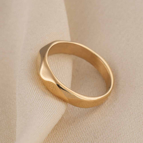 Wave Gold Ring