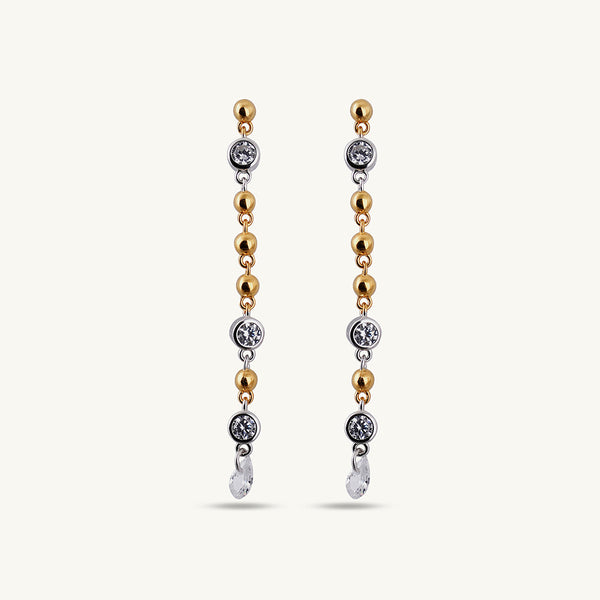 Enduring Style Danglers | 18K Gold Vermeil Plated