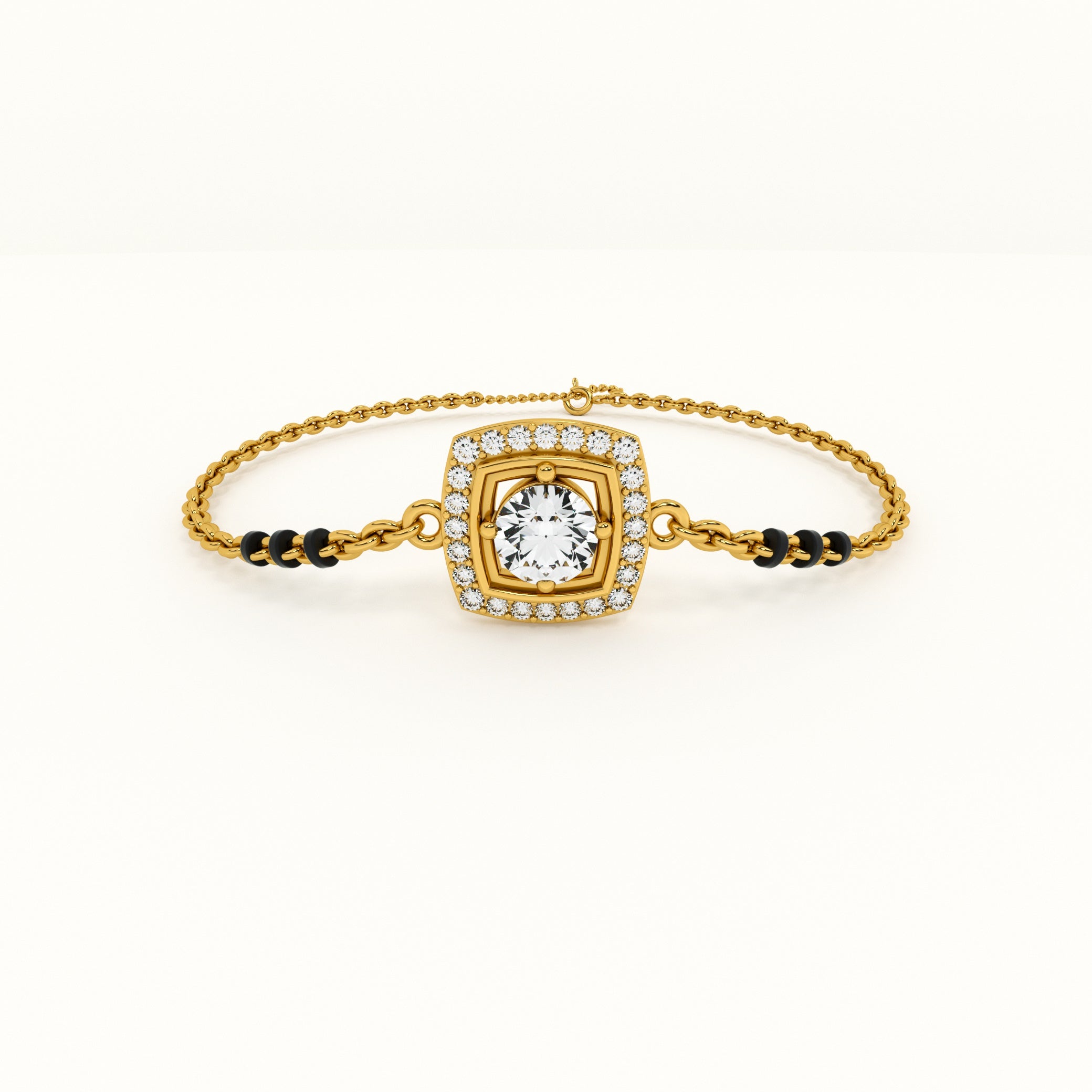 Threads of Love 925 Sterling Silver Mangalsutra Bracelet