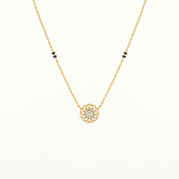 Eternal Bloom 925 Silver Mangalsutra