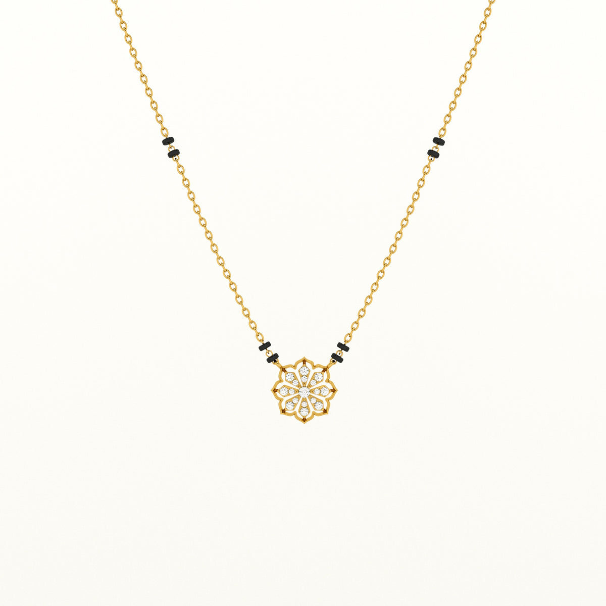 Mandala Harmony 925 Silver Mangalsutra