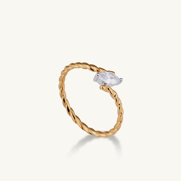 Sparkling Festival Ring | 18K Gold Vermeil Plated