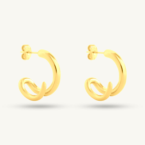 Echo Twist Luxe Studs