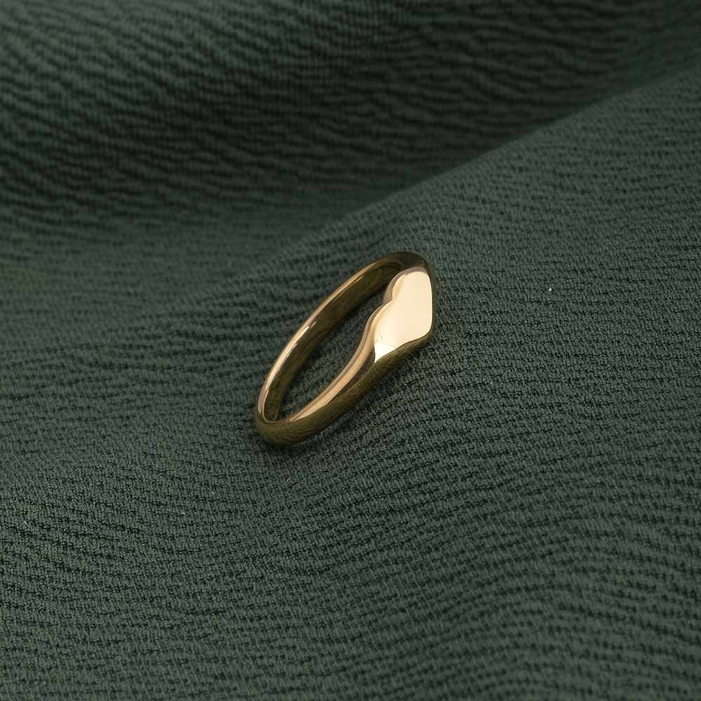 Sleek Heart Ring - view 7