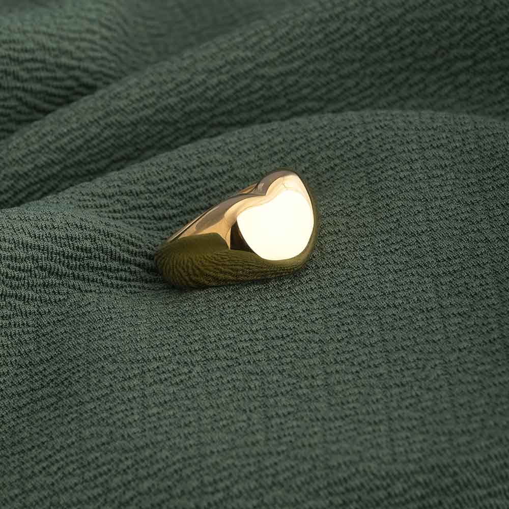 Chunky Heart Ring - view 6