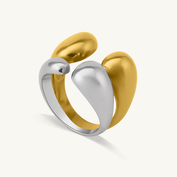 Fusion Drop Dual Tone Ring