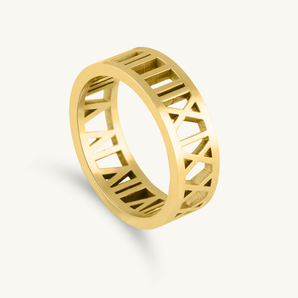 Roman Legacy Band Ring