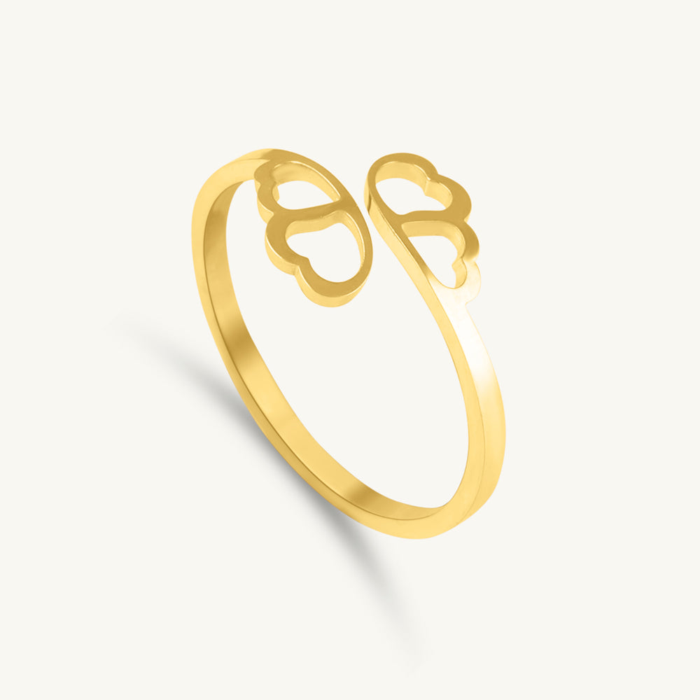 Forever Love Emblem Ring