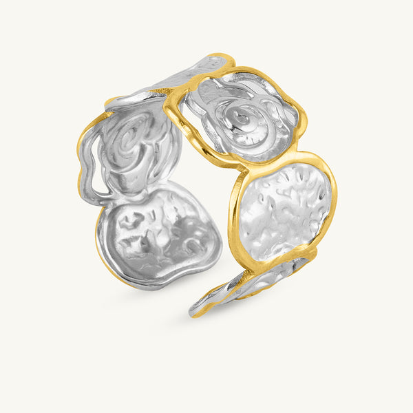 Rose Relic Dual-Tone Ring
