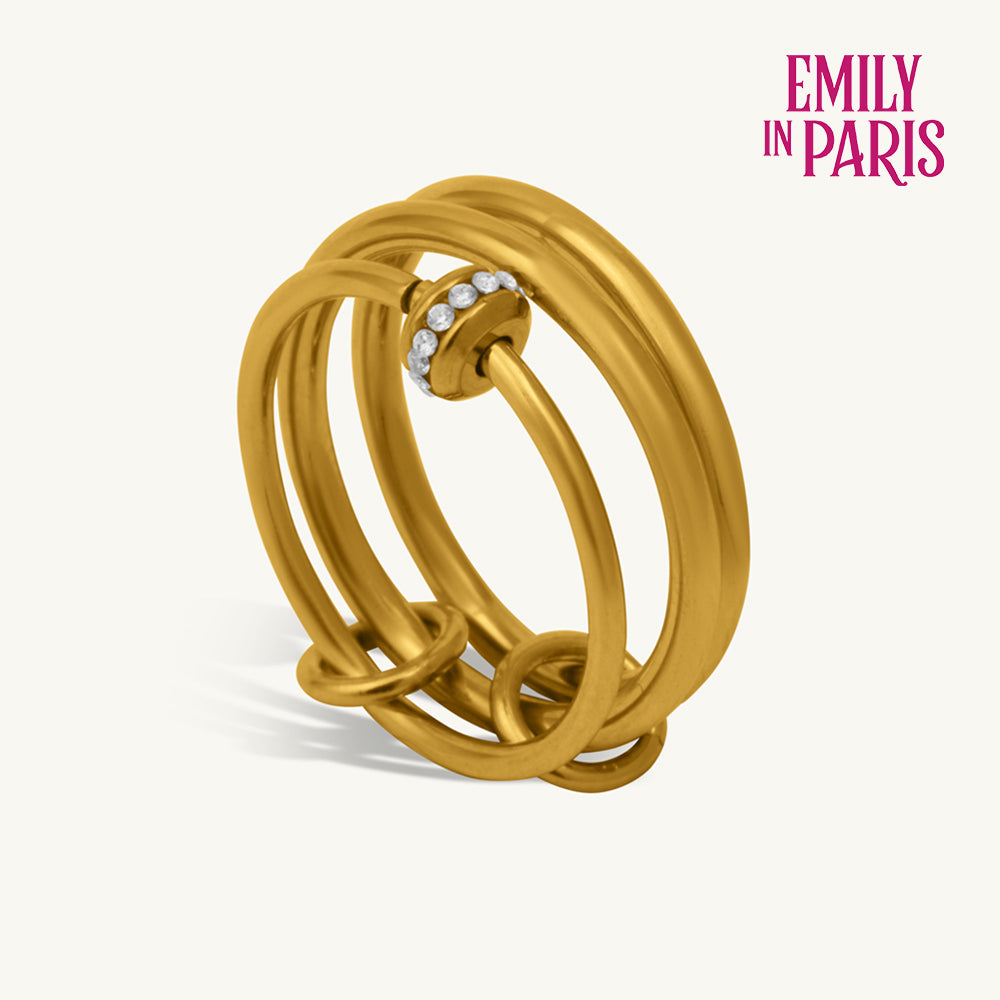 Orbit Glow Multi-Layer Ring