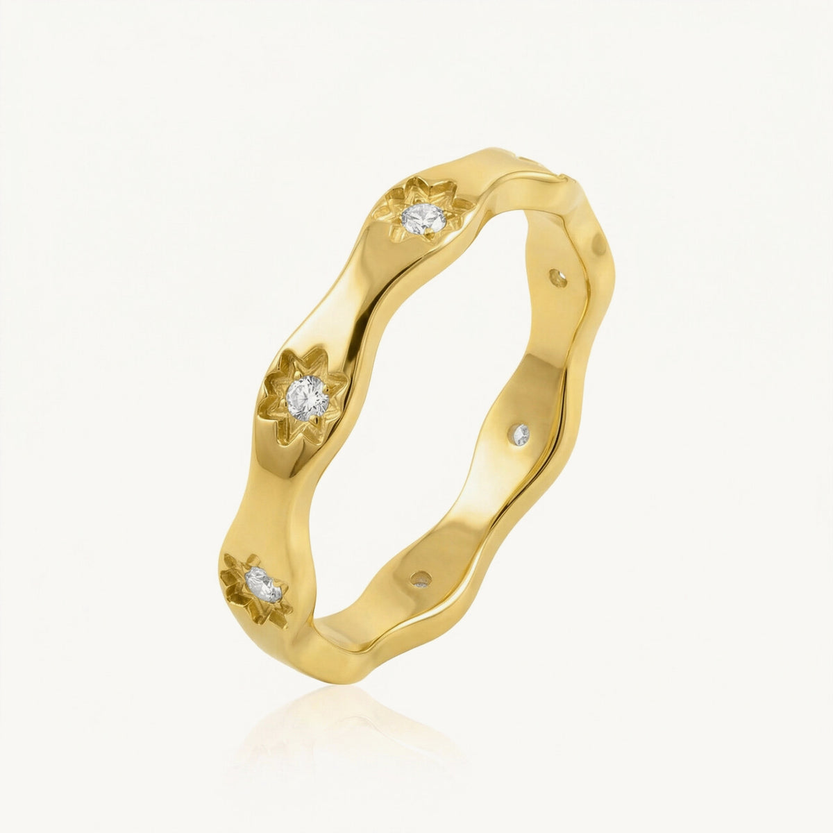 Starry Band Ring