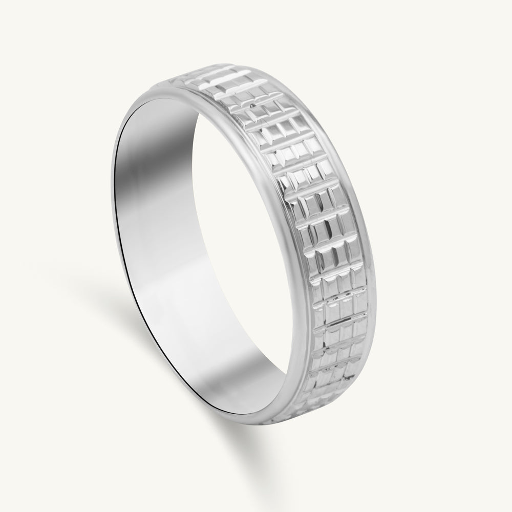 Celtic Eternity Textured Ring