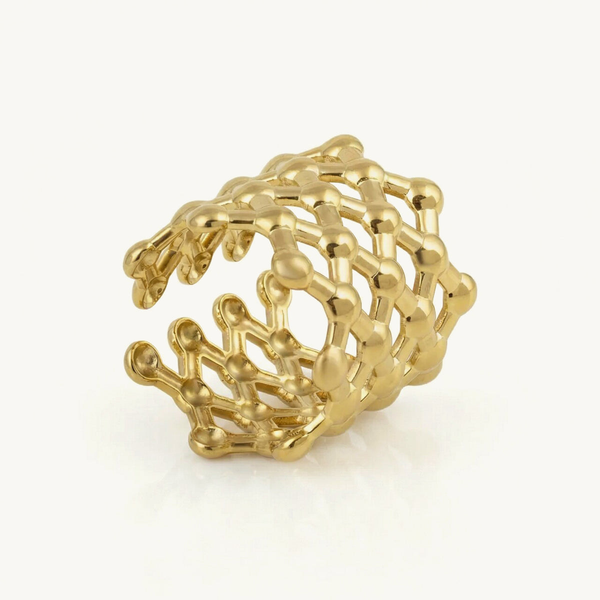 Mesh Cagework Ring
