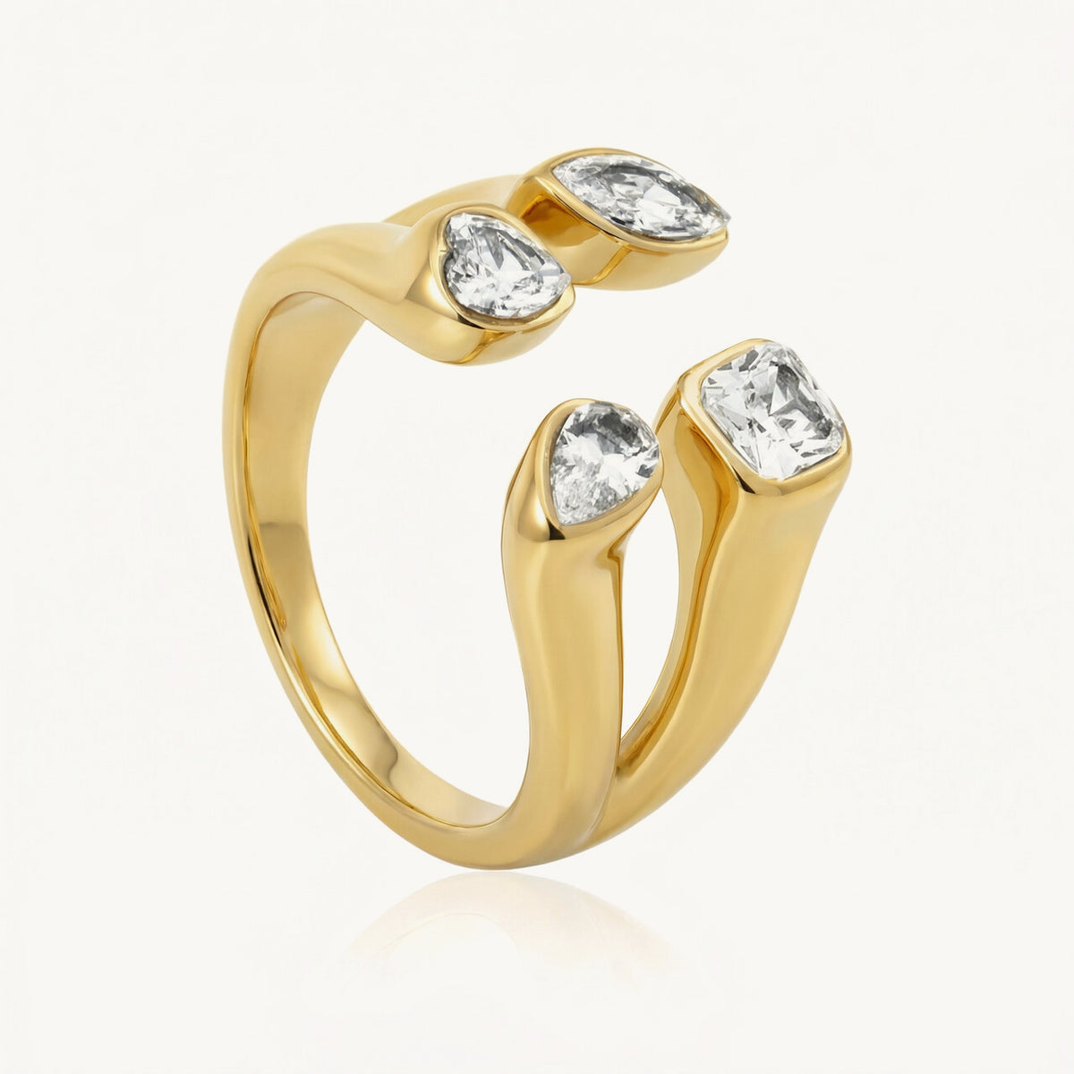 Aura Open Spark Ring