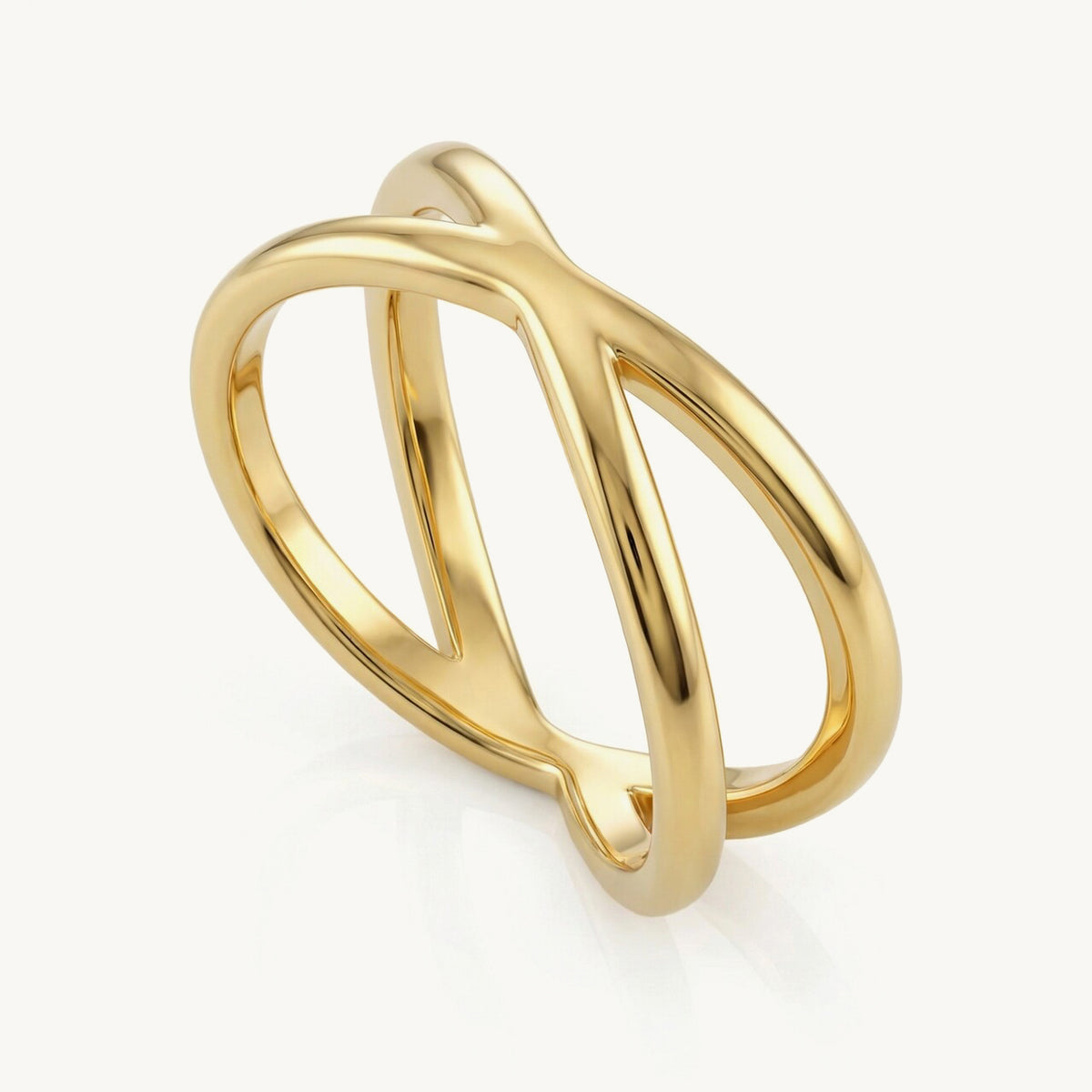 Intertwined Stack Ring