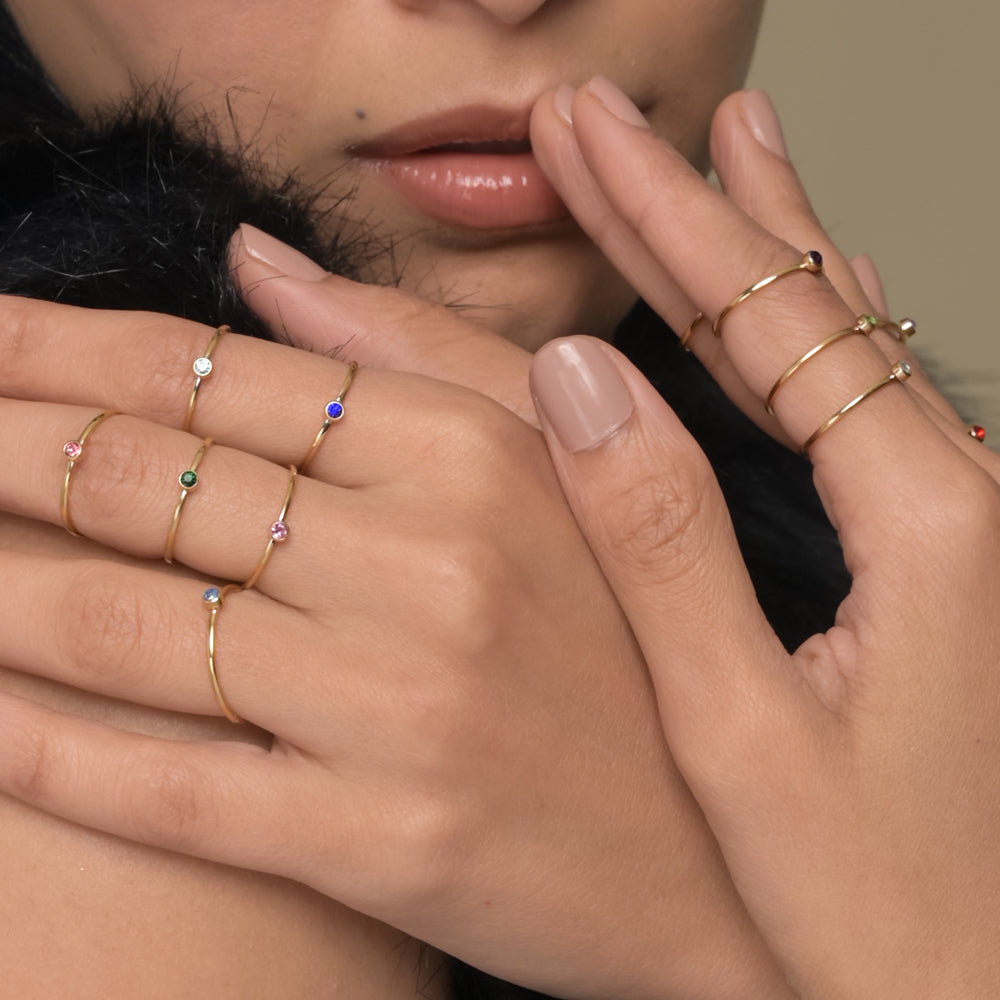 Cute Birthstone Ring - view 15