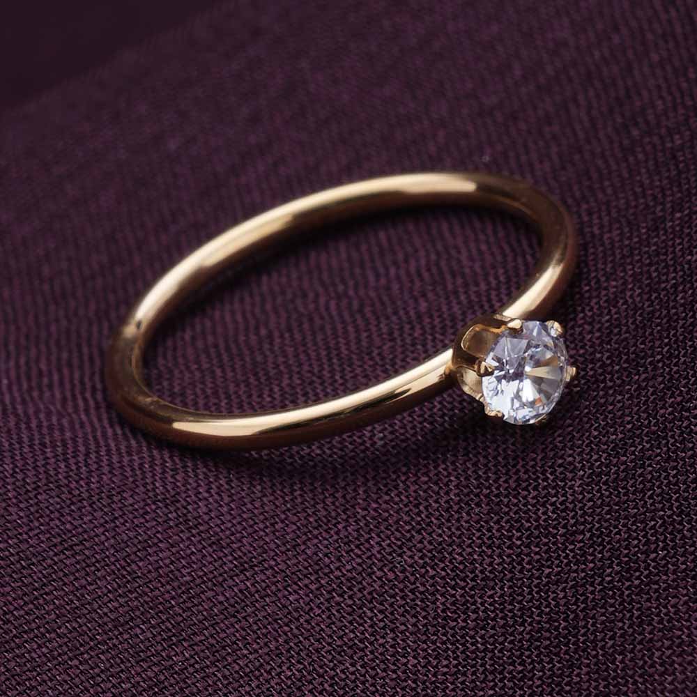 Mini Solitaire Ring