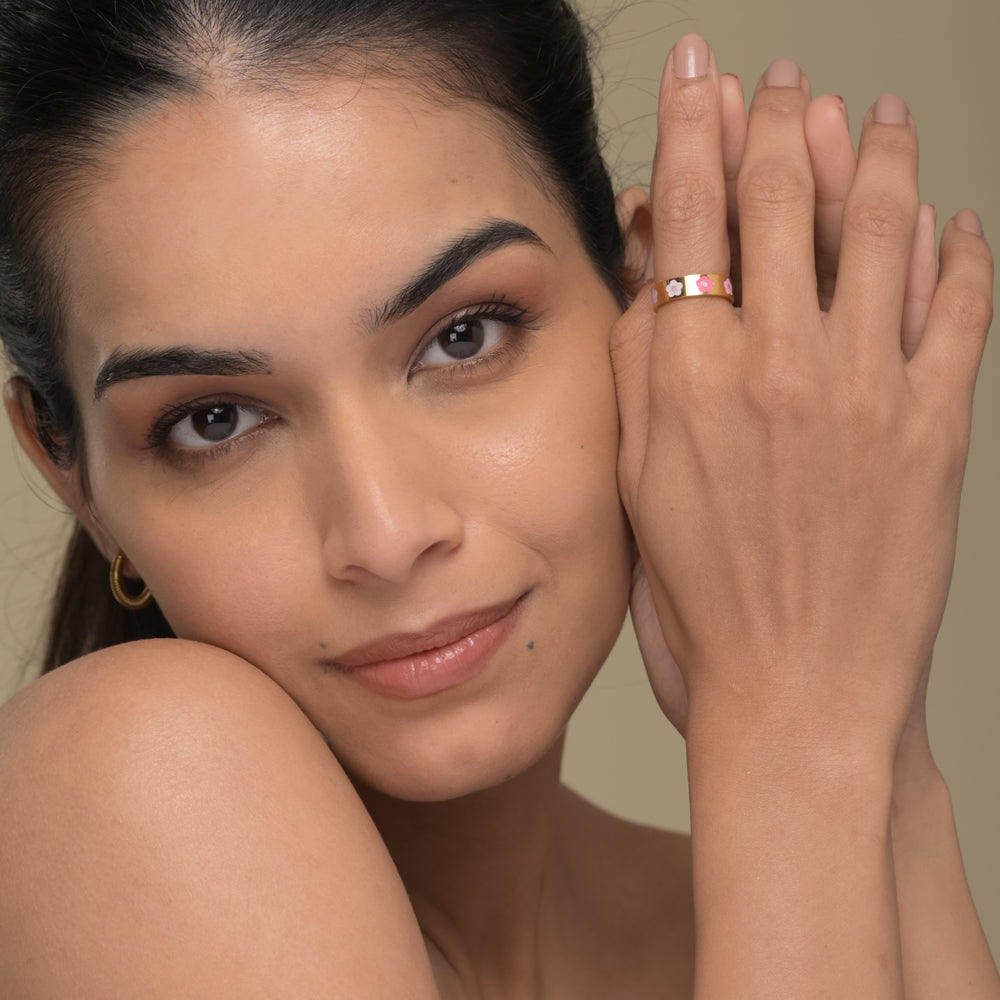 Pastel Flower Ring - view 5