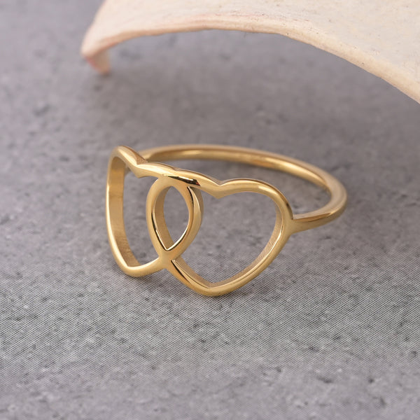 Twin Heart Ring - Image 1