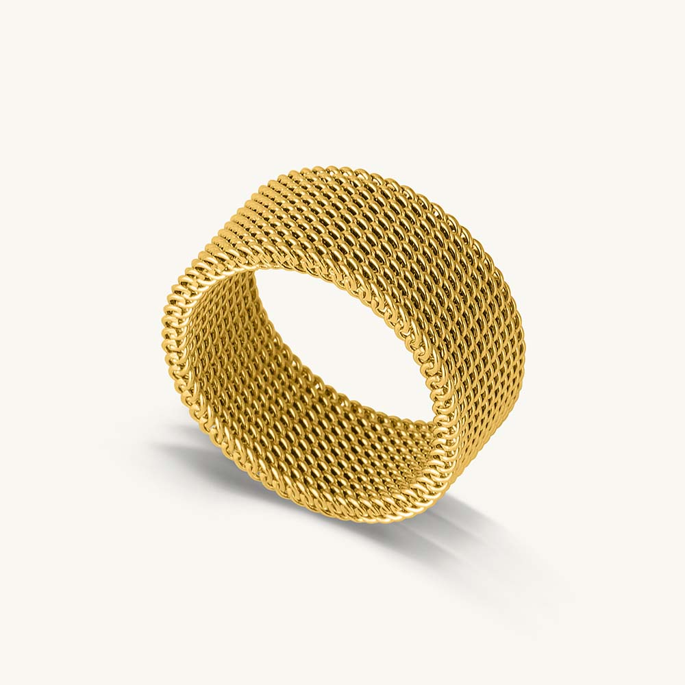 Gilded Chain Ring
