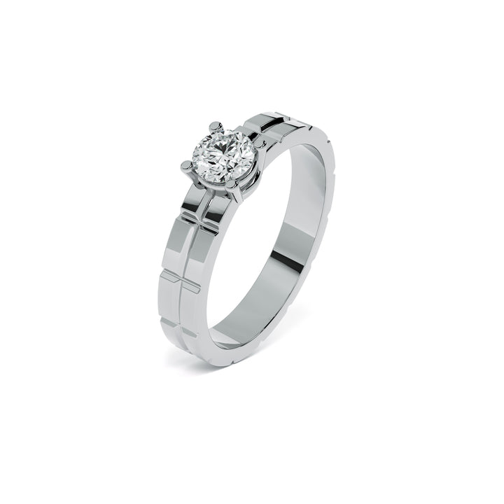 Code of Love 9KT Gold Lab Grown Diamond Ring - 2
