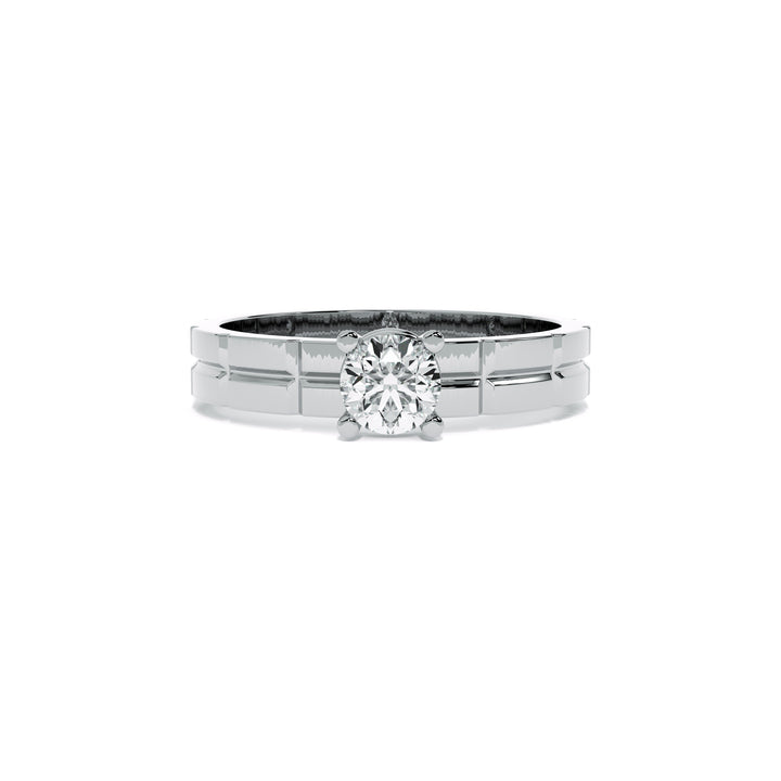 Code of Love 9KT Gold Lab Grown Diamond Ring - 3