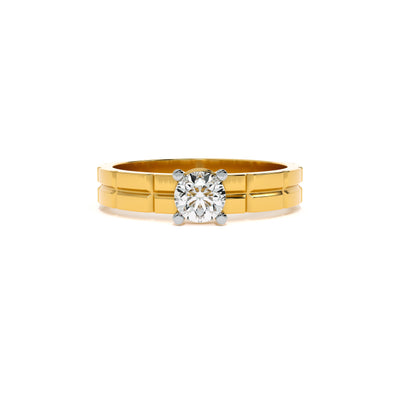 Code of Love 9KT Gold Lab Grown Diamond Ring