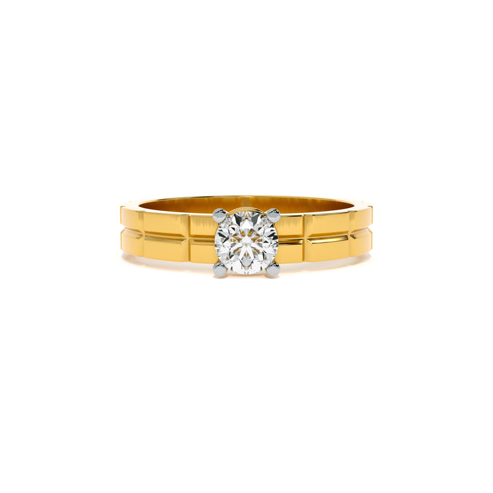 Code of Love 9KT Gold Lab Grown Diamond Ring - 1
