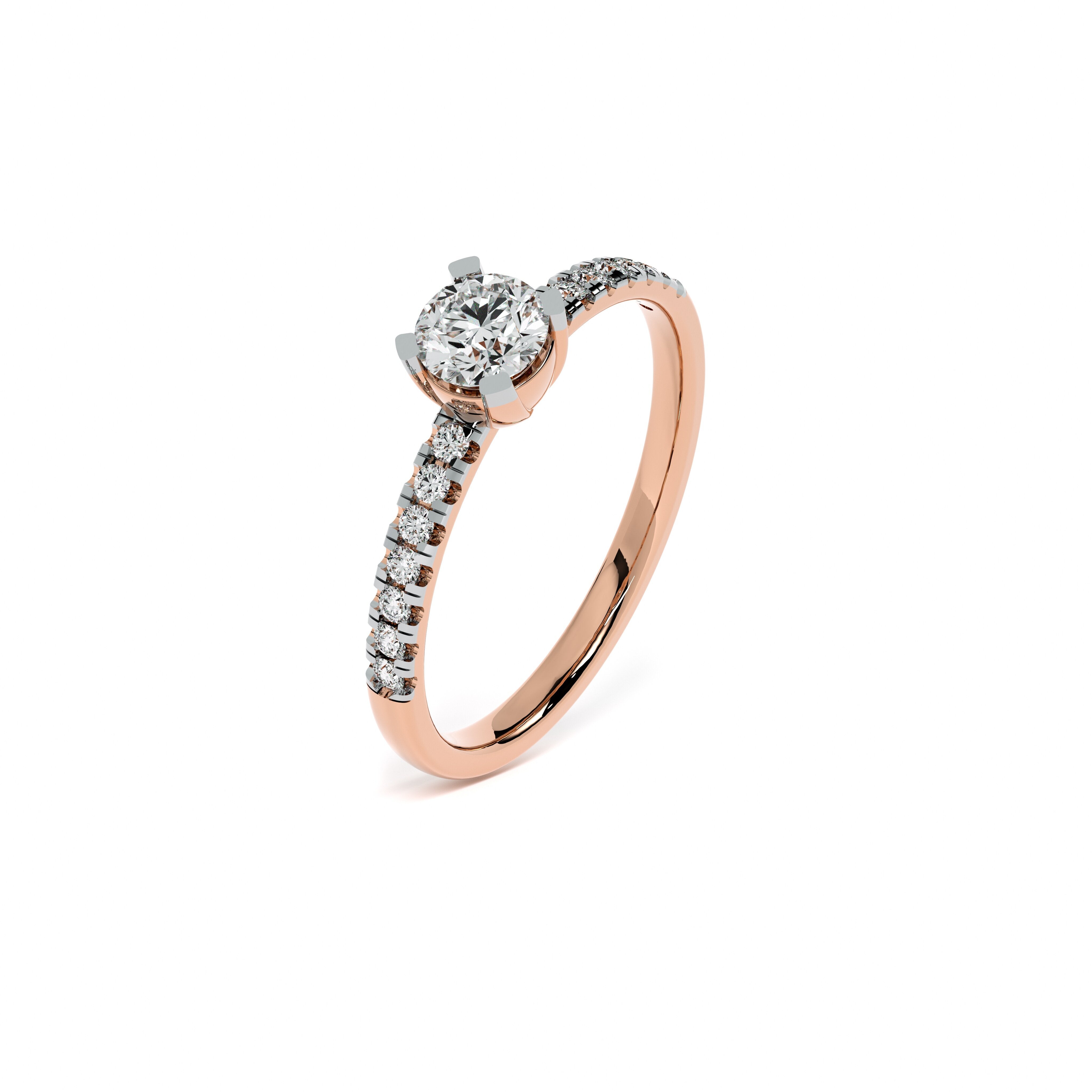 Glow 9KT Gold Laboratory Grown Diamond Ring – PALMONAS