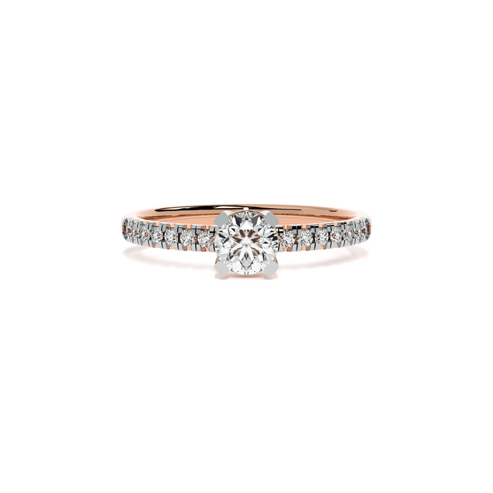 Glow 9KT Gold Lab Grown Diamond Ring - 5