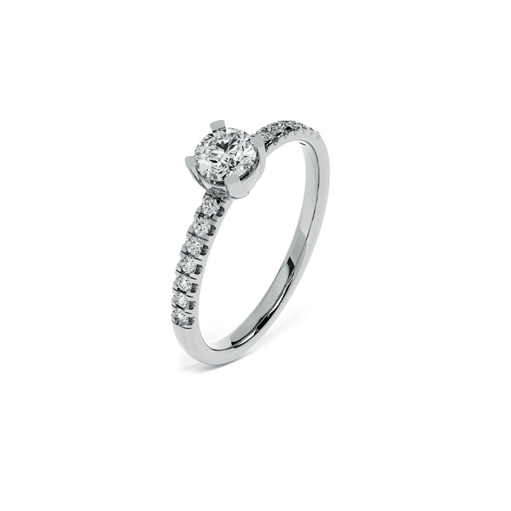 Glow 9KT Gold Lab Grown Diamond Ring - 2