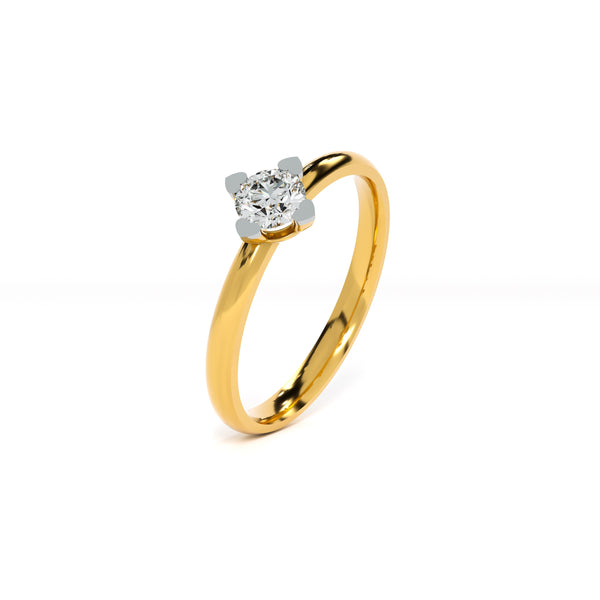 Eternal Grace 9KT Gold Lab Grown Diamond Ring - 3