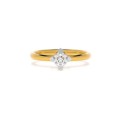 Eternal Heart 9KT Gold Lab Grown Diamond Ring