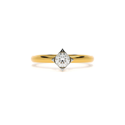 Timeless Marquise 9KT Gold Lab Grown Diamond Ring