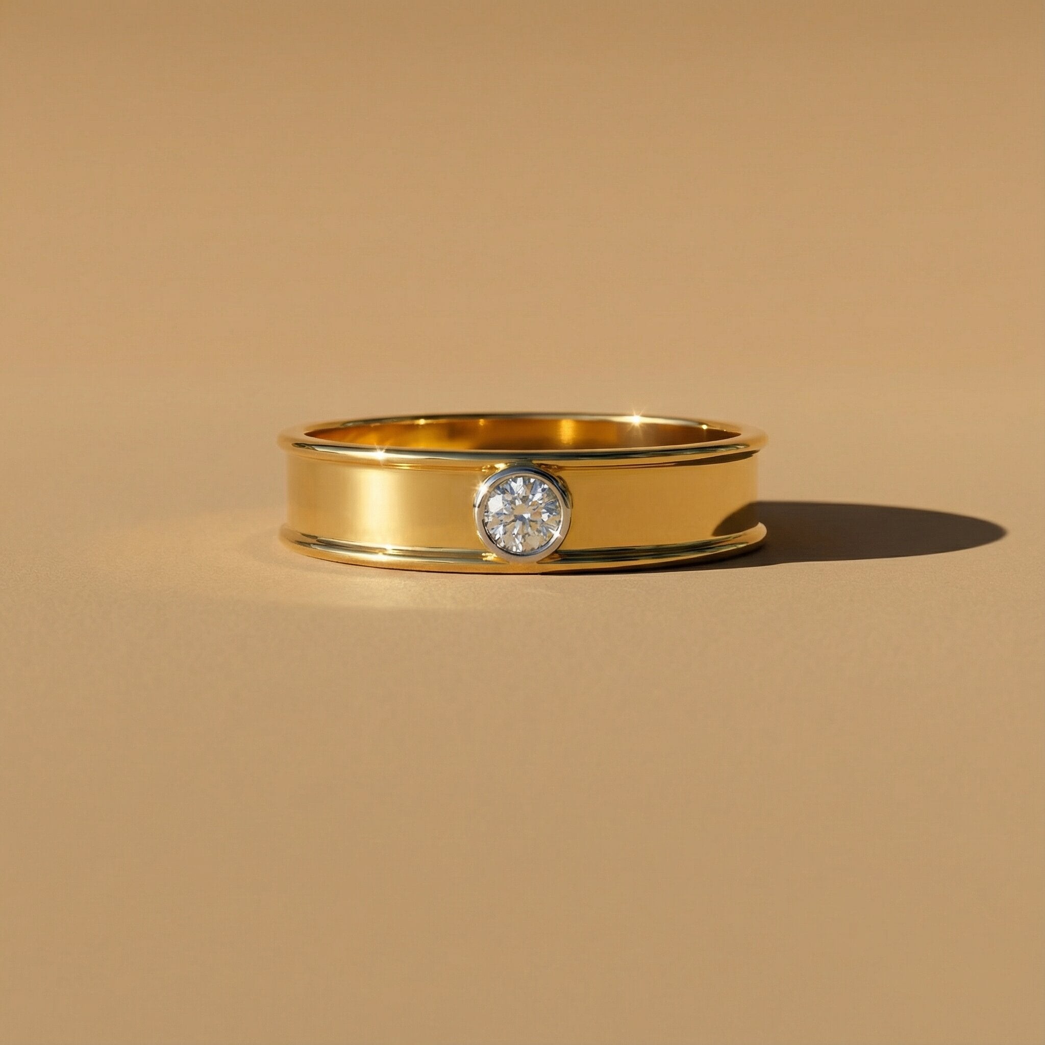 Meridian Spark 9KT Gold Laboratory Grown Diamond Ring – PALMONAS