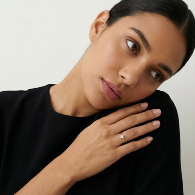 Zenith Spark 9KT Gold Lab Grown Diamond Ring