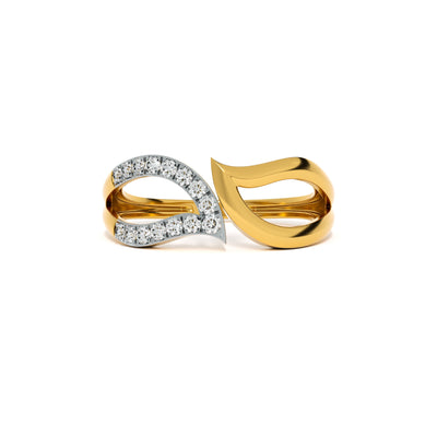 Eternal Flow 9KT Gold Lab Grown Diamond Ring