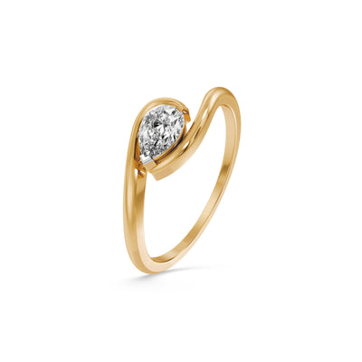 Blushy 9KT Gold Lab Grown Diamond Ring